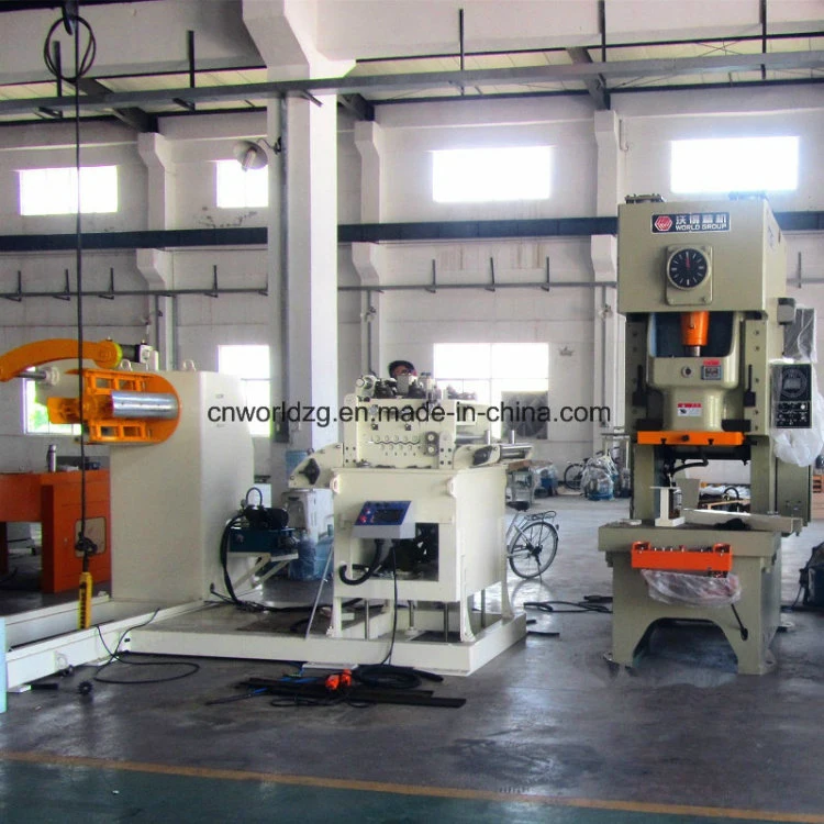 Coil Decoiler Feeder Combined with Straightener Head