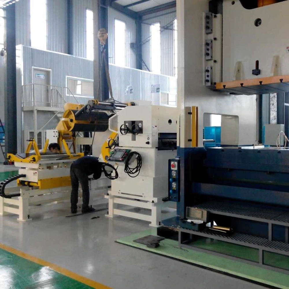 Automatic Coil Feeding Lines with Decoiler Straightenr Feeder for High-Strength Steel